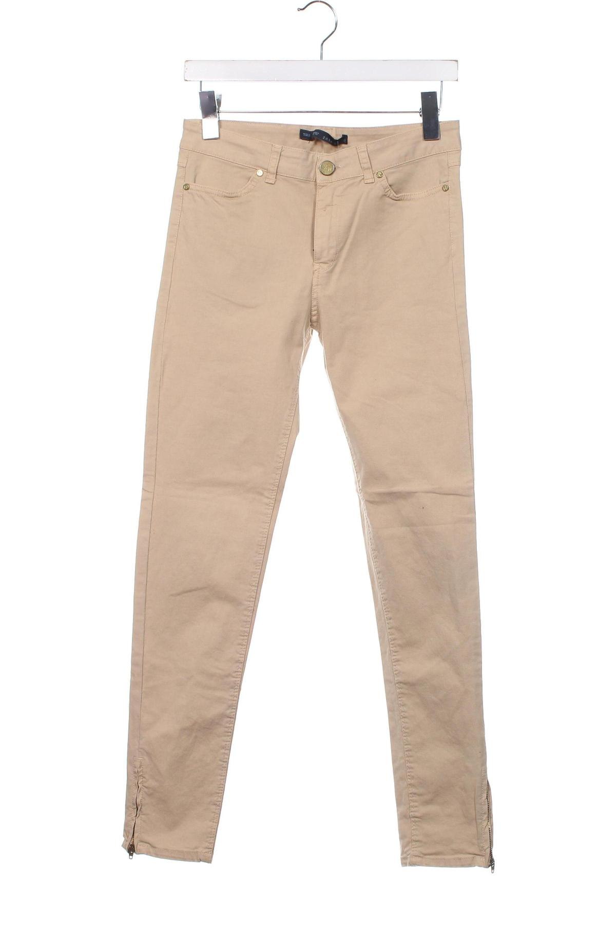 Damen Jeans Zara, Größe M, Farbe Beige, Preis 18,79 €