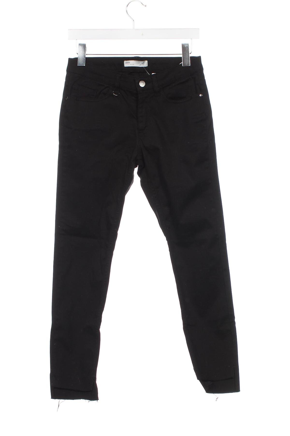 Dámske džínsy  Zara, Veľkosť S, Farba Čierna, Cena  7,98 €