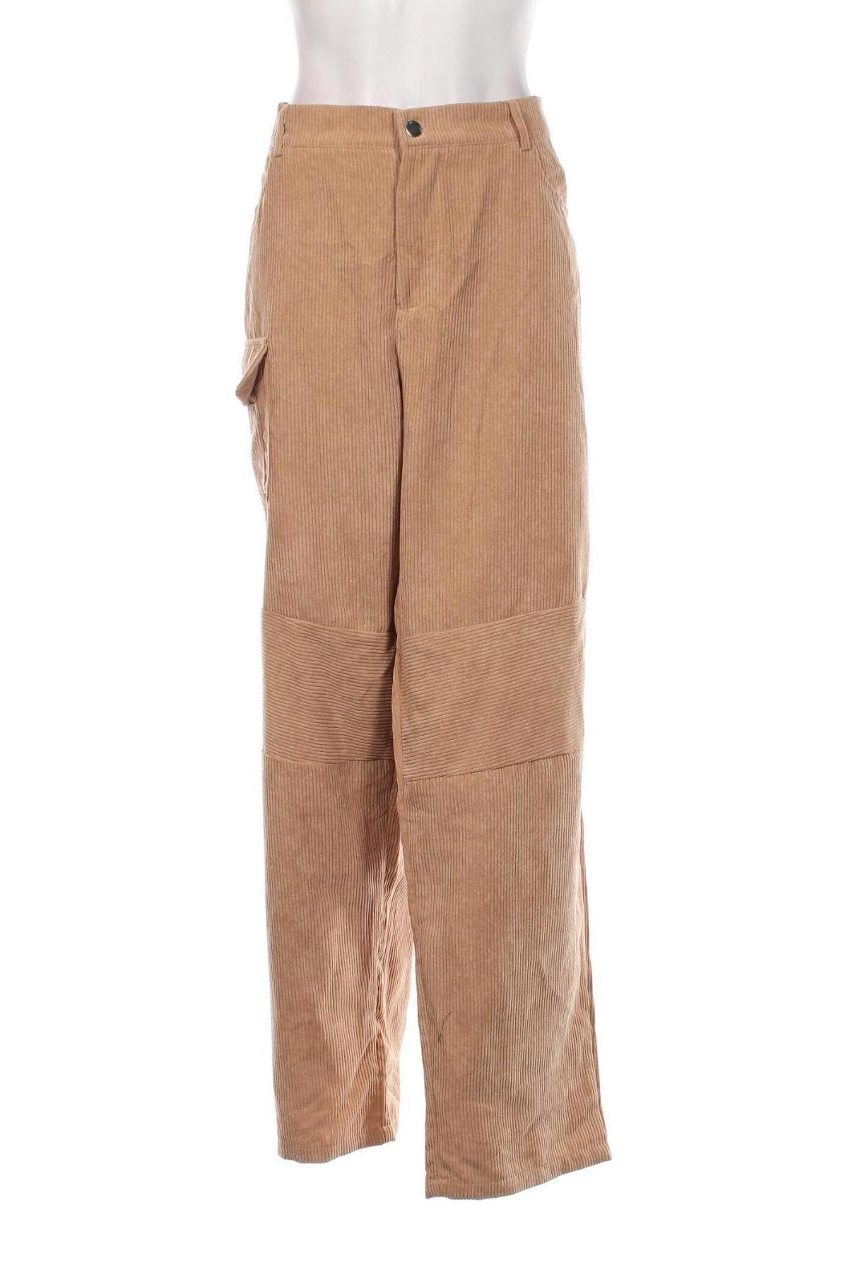 Damen Cordhose, Größe 3XL, Farbe Beige, Preis 20,18 €