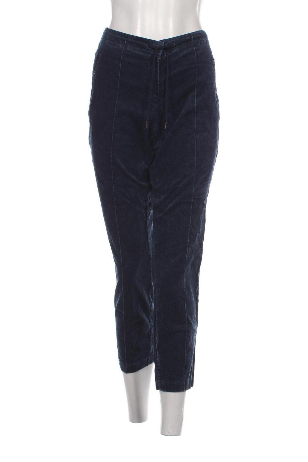 Pantaloni de velvet de femei Brax, Mărime L, Culoare Albastru, Preț 33,99 Lei