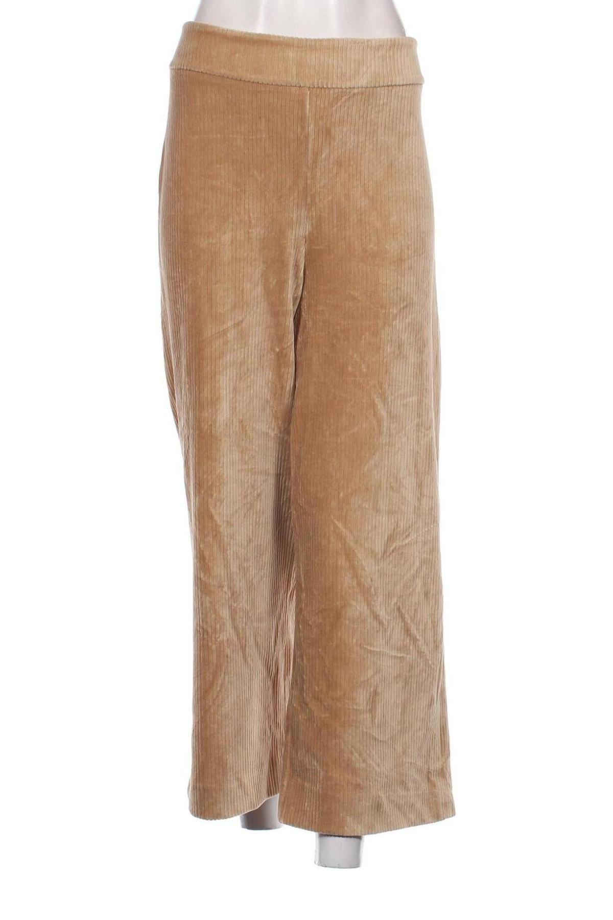 Γυναικείο κοτλέ παντελόνι Opus, Μέγεθος L, Χρώμα  Μπέζ, Τιμή 23,13 €