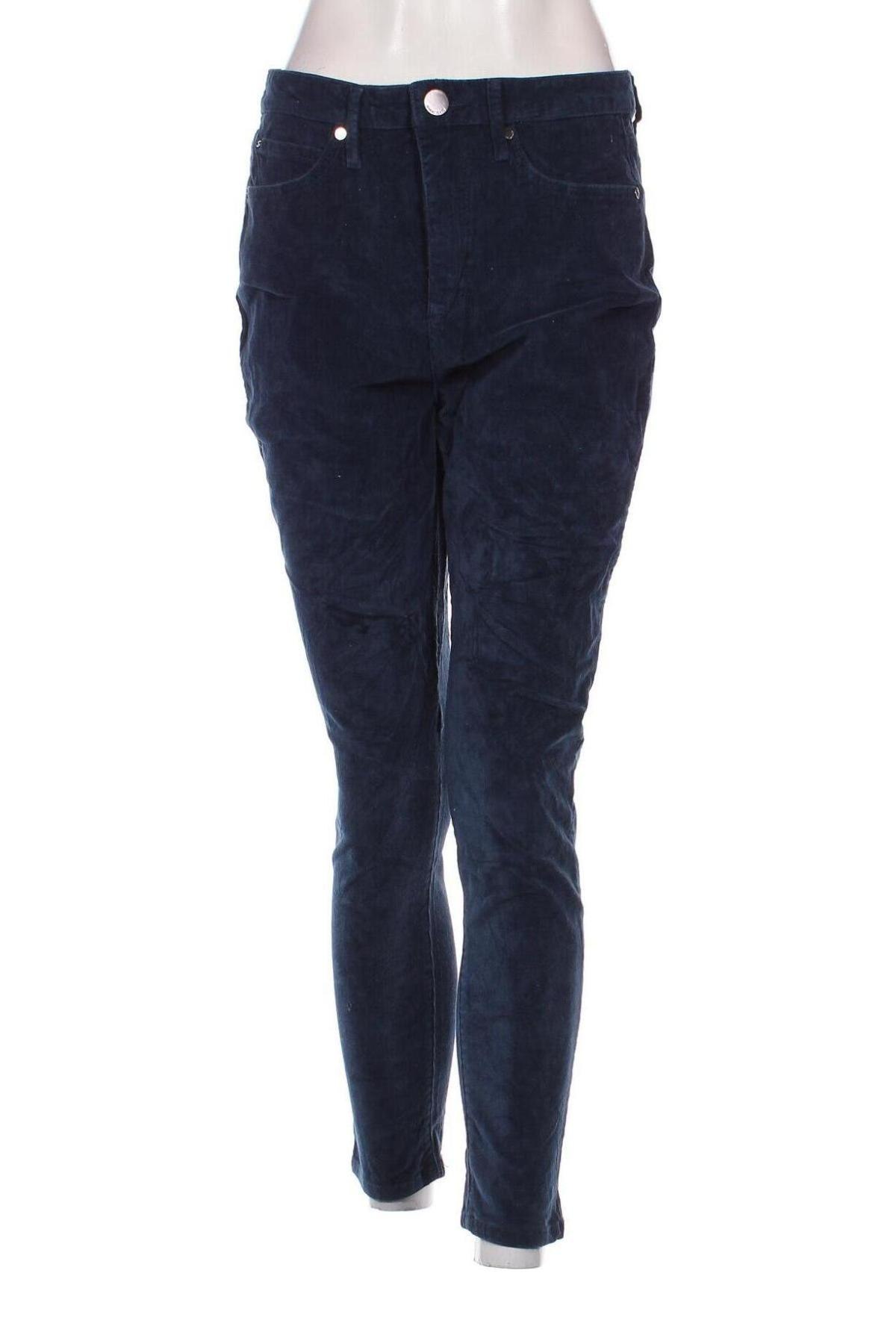 Pantaloni de velvet de femei Seven 7, Mărime M, Culoare Albastru, Preț 25,99 Lei