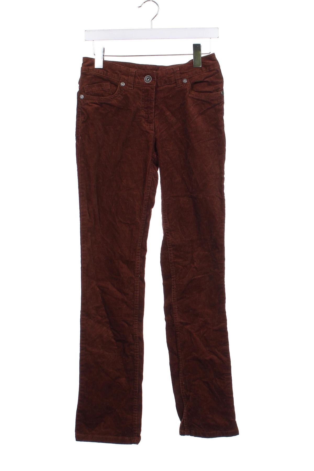 Pantaloni de velvet de femei Up 2 Fashion, Mărime S, Culoare Maro, Preț 32,99 Lei