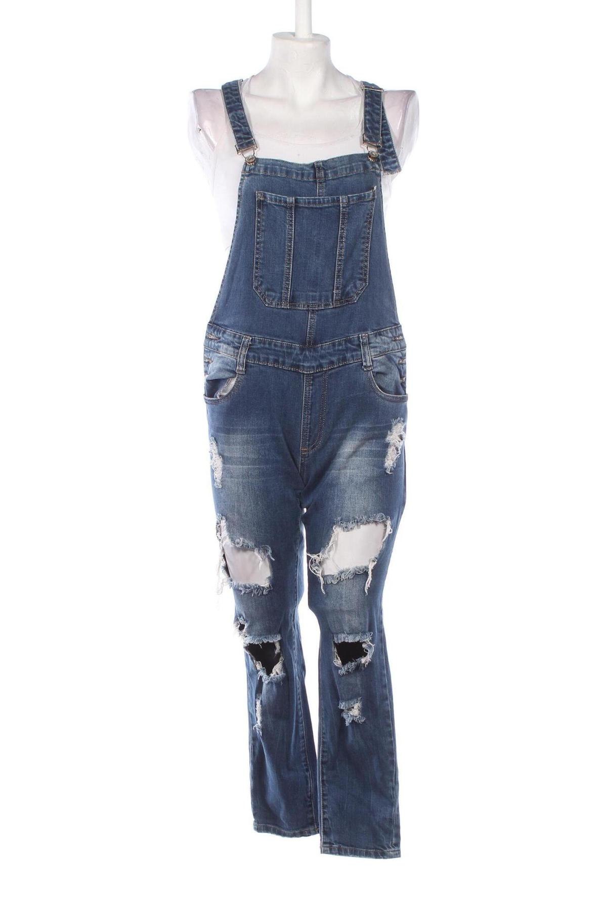 Damen Overall, Größe M, Farbe Blau, Preis € 11,49