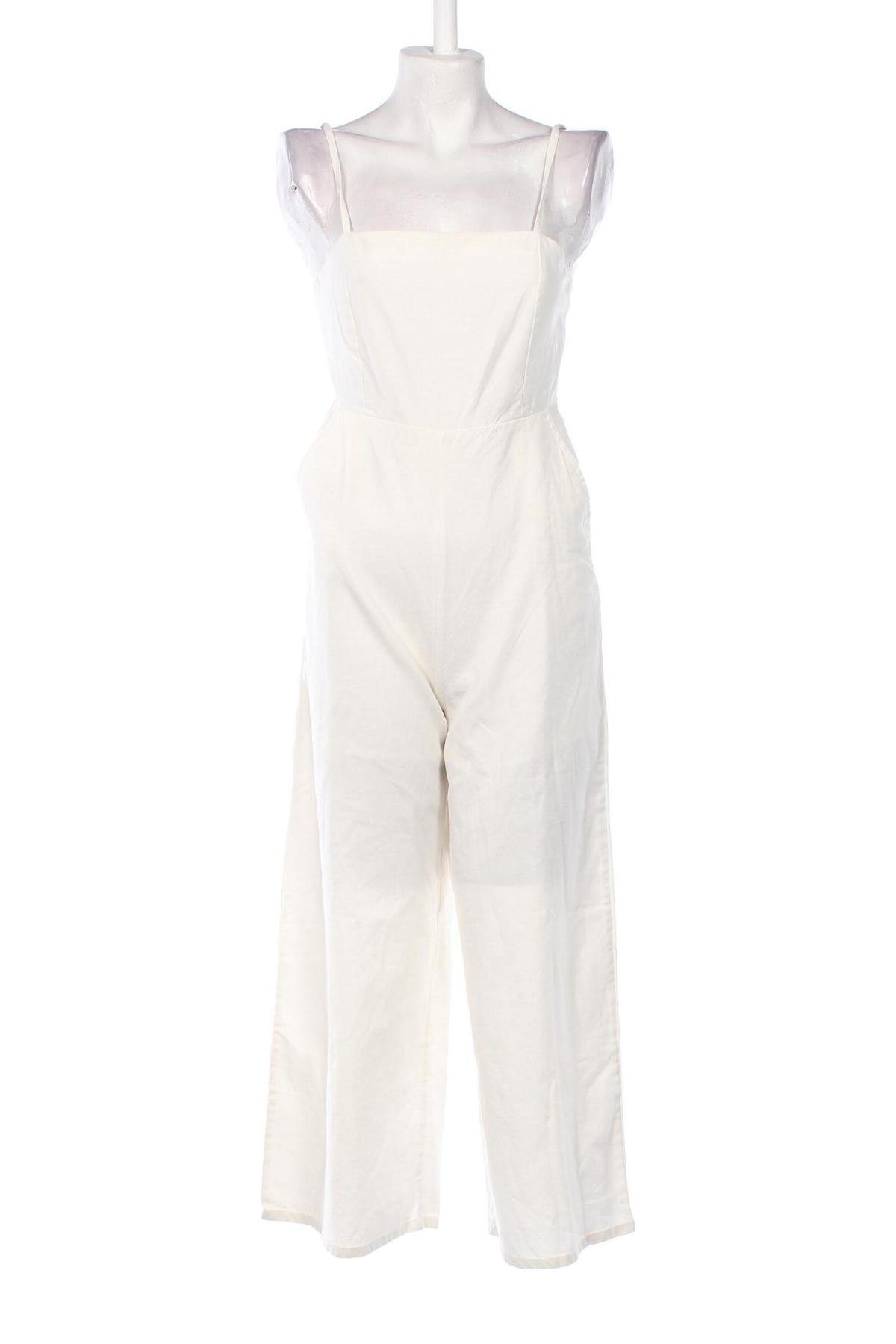 Damen Overall ABOUT YOU x Iconic by Tatiana Kucharova, Größe M, Farbe Weiß, Preis € 11,99