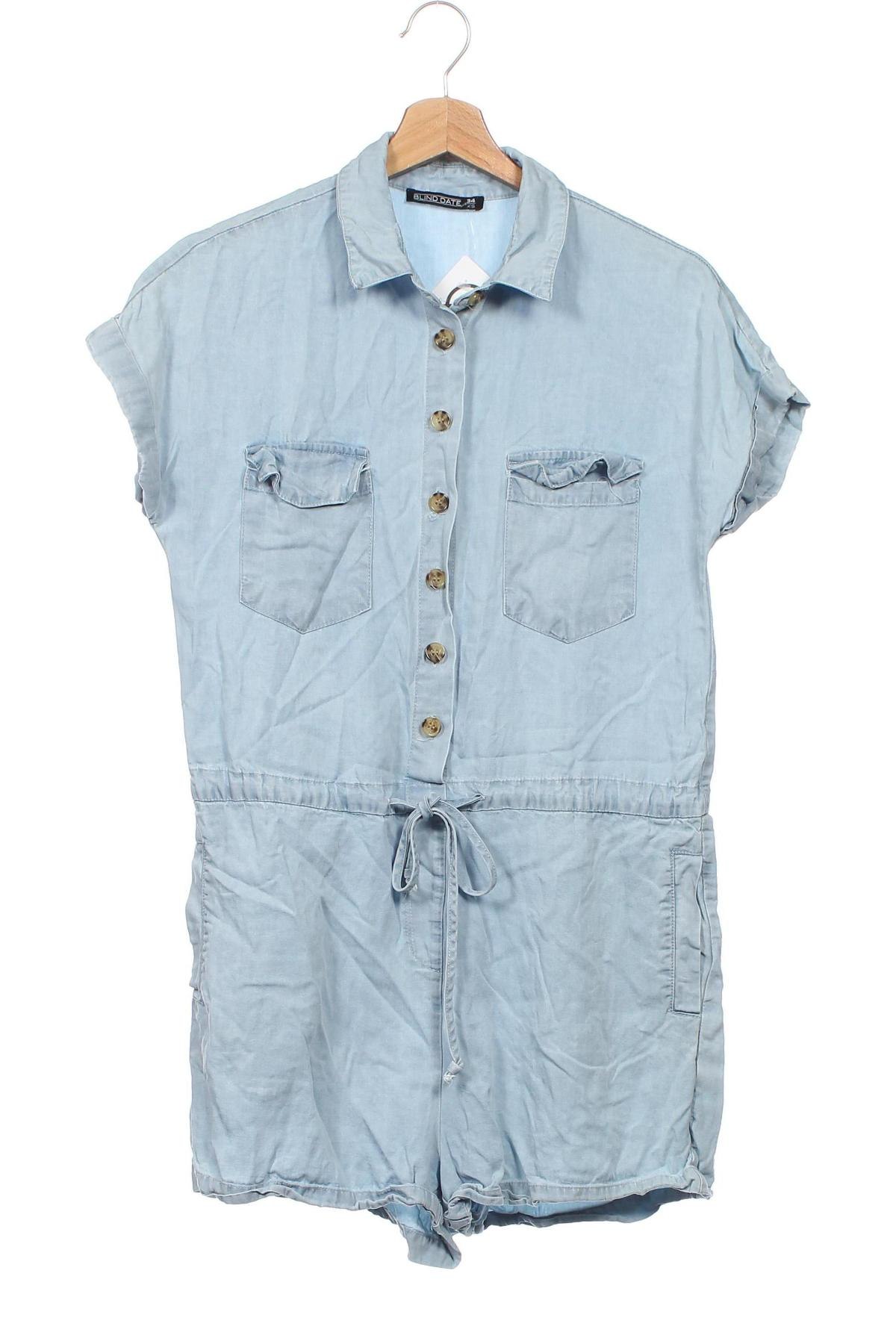 Damen Overall Blind Date, Größe XS, Farbe Blau, Preis € 6,99