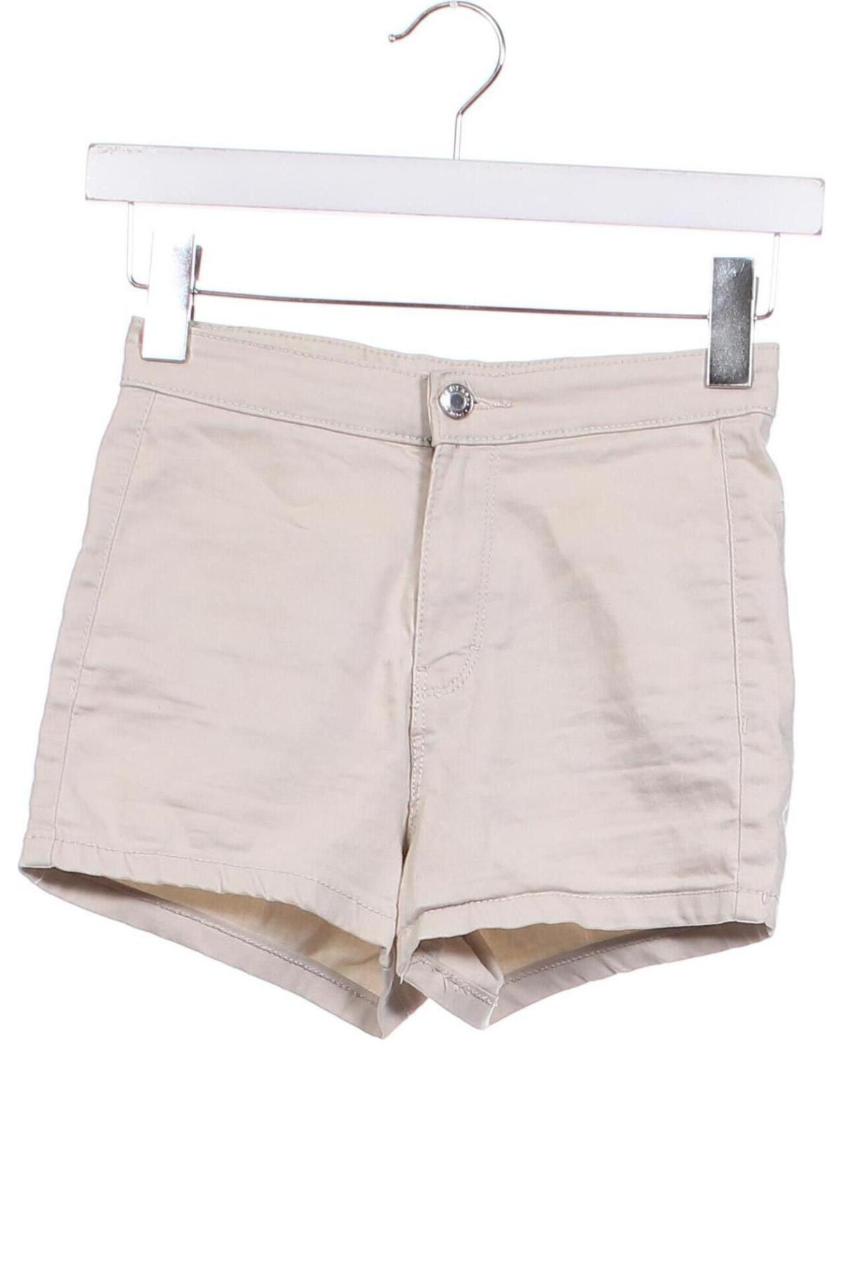 Damen Shorts, Größe XXS, Farbe Beige, Preis 4,99 €