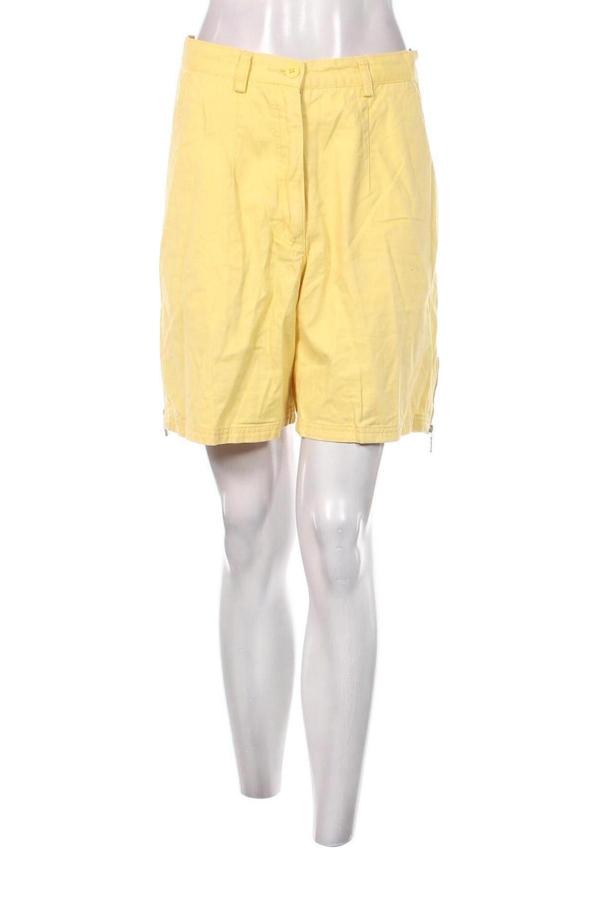 Γυναικείο κοντό παντελόνι, Μέγεθος M, Χρώμα Κίτρινο, Τιμή 11,75 €