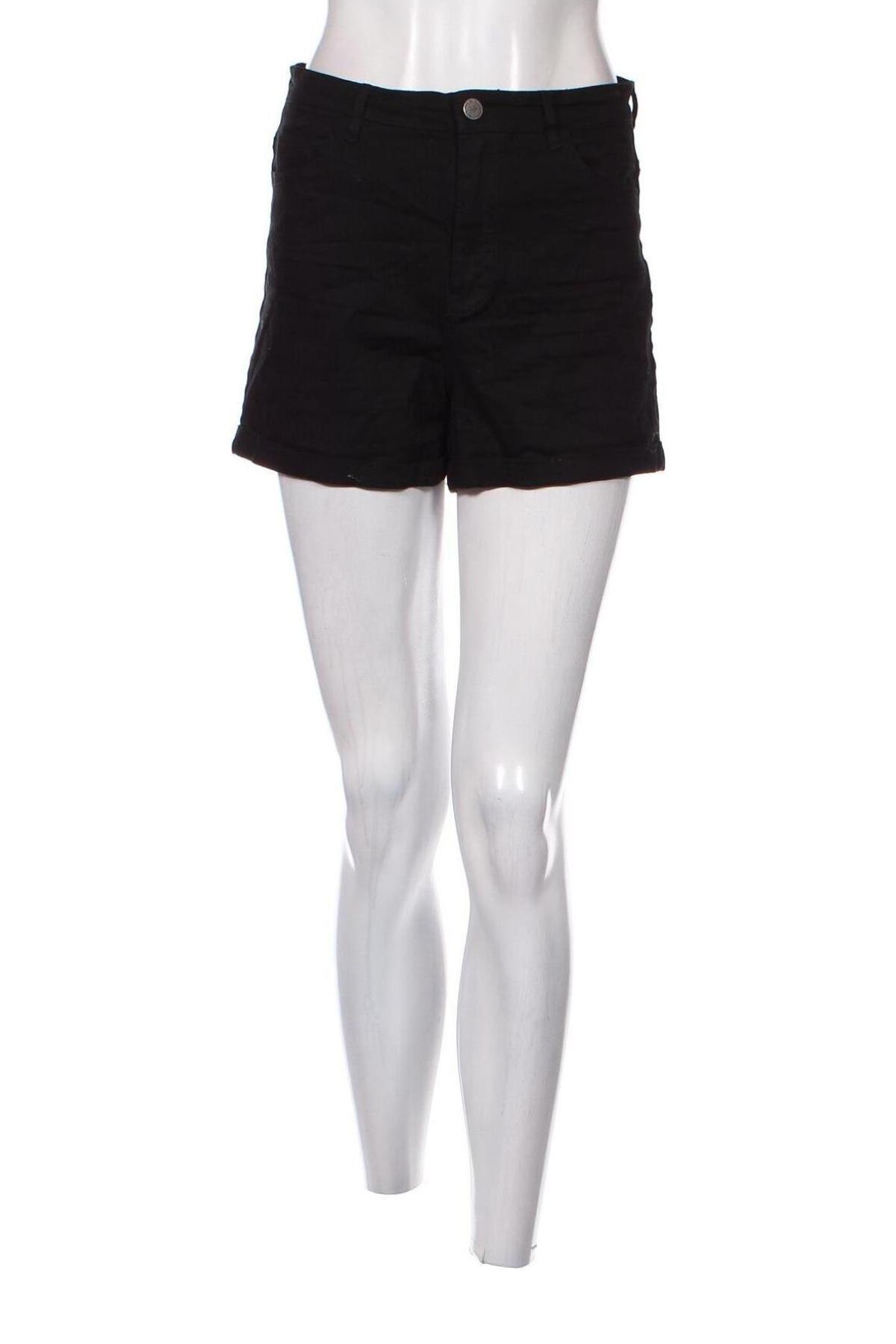 Γυναικείο κοντό παντελόνι Amisu, Μέγεθος M, Χρώμα Μαύρο, Τιμή 4,70 €