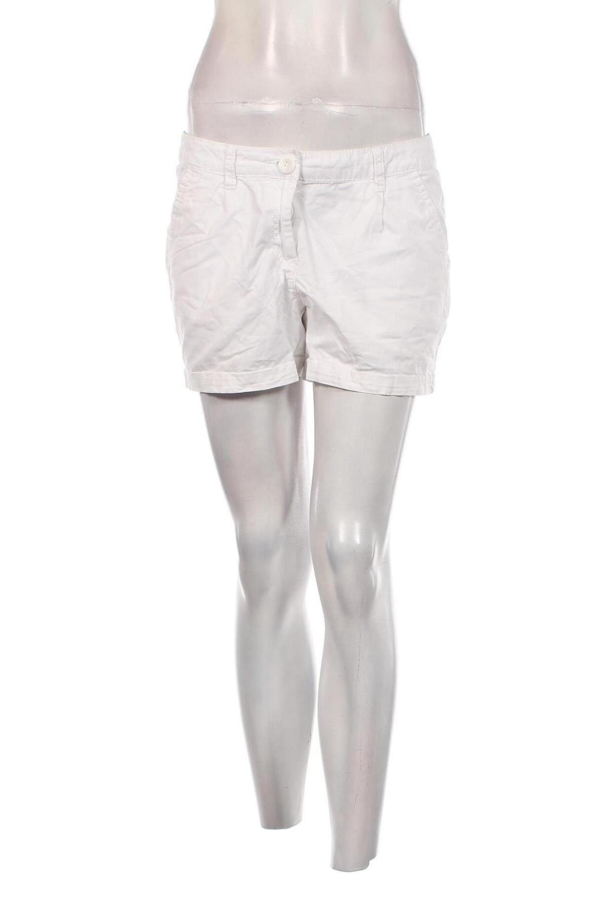 Γυναικείο κοντό παντελόνι Colours Of The World, Μέγεθος M, Χρώμα Λευκό, Τιμή 11,75 €