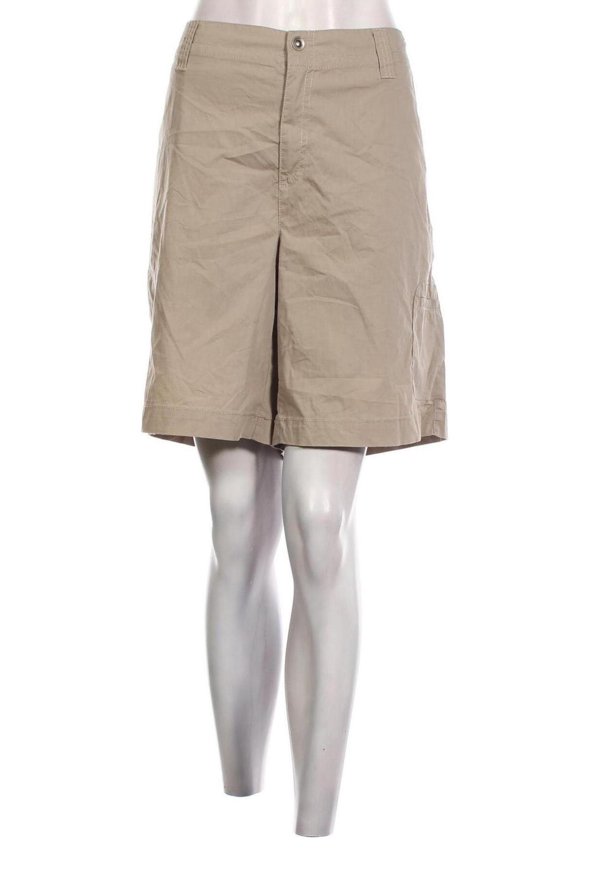 Дамски къс панталон Eddie Bauer, Размер XXL, Цвят Кафяв, Цена 24,96 лв.