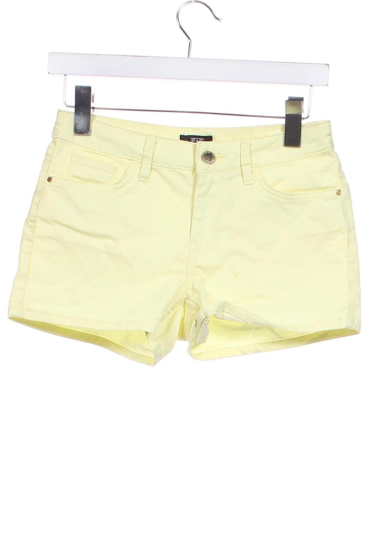 Damen Shorts F&F, Größe XS, Farbe Gelb, Preis € 4,79