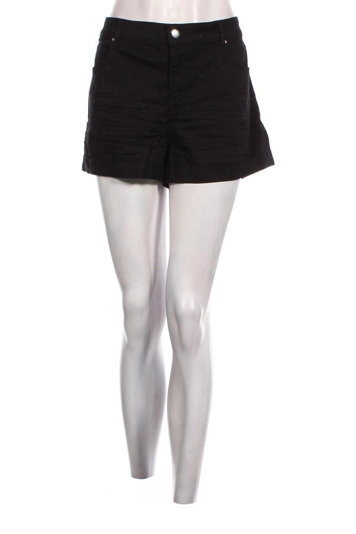 Pantaloni scurți de femei H&M, Mărime L, Culoare Negru, Preț 101,97 Lei