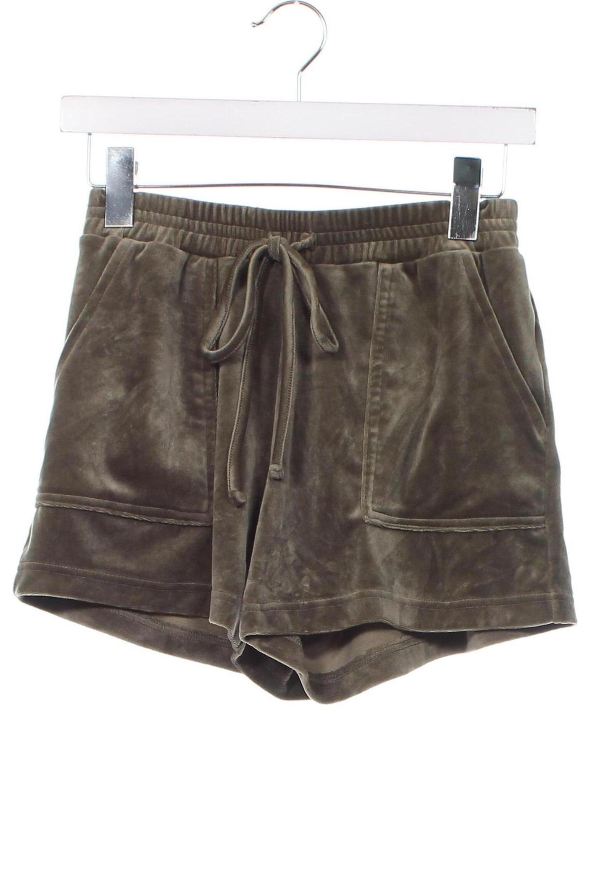 Дамски къс панталон Hunkemoller, Размер XS, Цвят Зелен, Цена 13,60 лв.