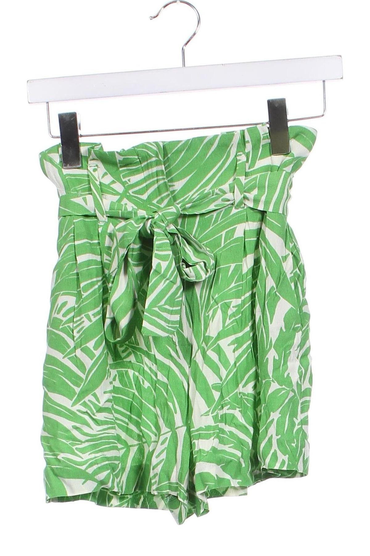 Pantaloni scurți de femei Mango, Mărime XS, Culoare Verde, Preț 151,32 Lei