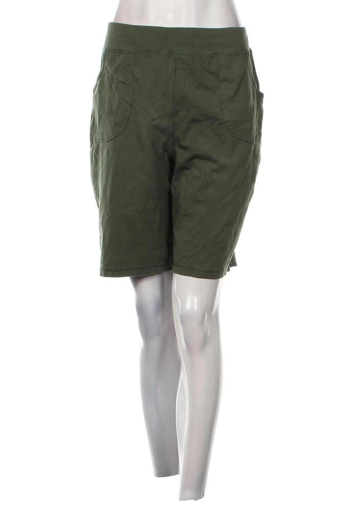 Γυναικείο κοντό παντελόνι Northern Reflections, Μέγεθος XL, Χρώμα Πράσινο, Τιμή 11,75 €