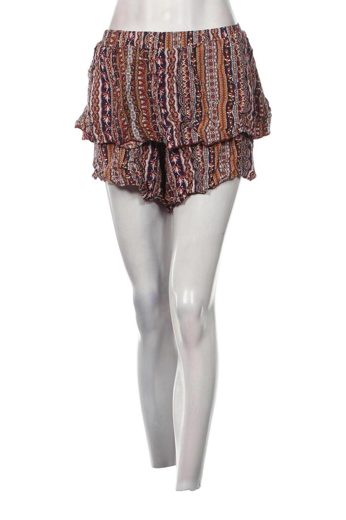 Дамски къс панталон SHEIN, Размер XXL, Цвят Многоцветен, Цена 8,55 лв.