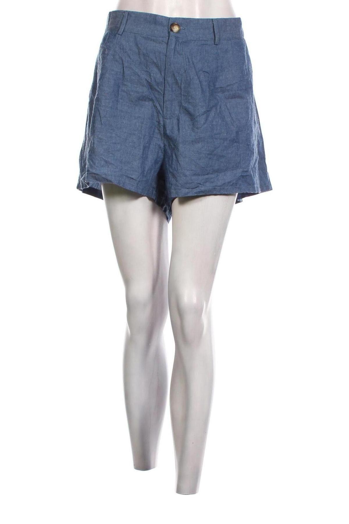 Γυναικείο κοντό παντελόνι SHEIN, Μέγεθος XL, Χρώμα Μπλέ, Τιμή 7,05 €