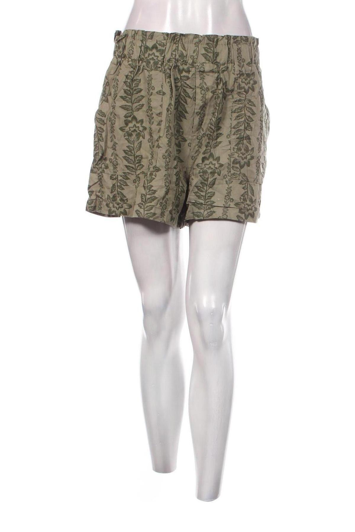 Γυναικείο κοντό παντελόνι Time and tru, Μέγεθος L, Χρώμα Πράσινο, Τιμή 7,05 €
