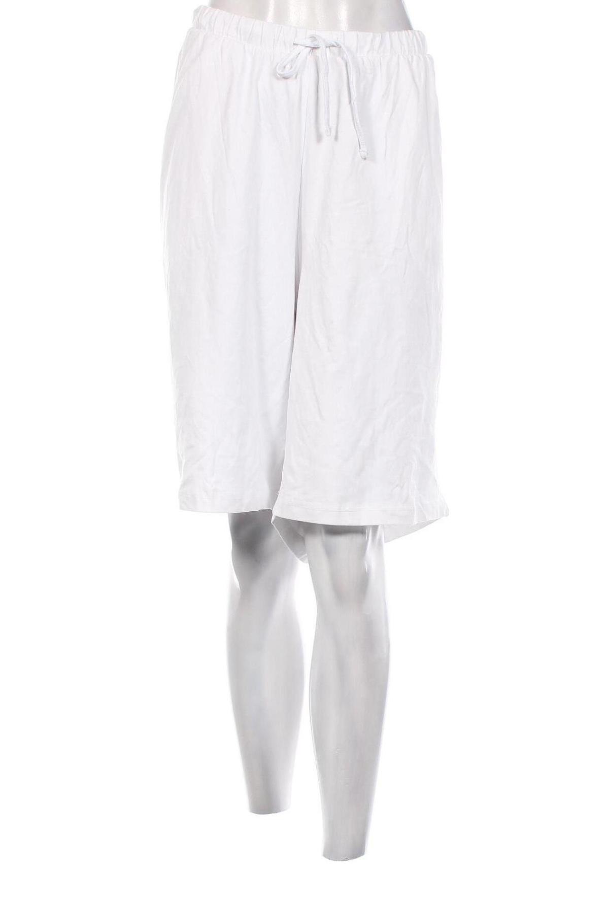 Дамски къс панталон Ulla Popken, Размер 4XL, Цвят Бял, Цена 34,00 лв.