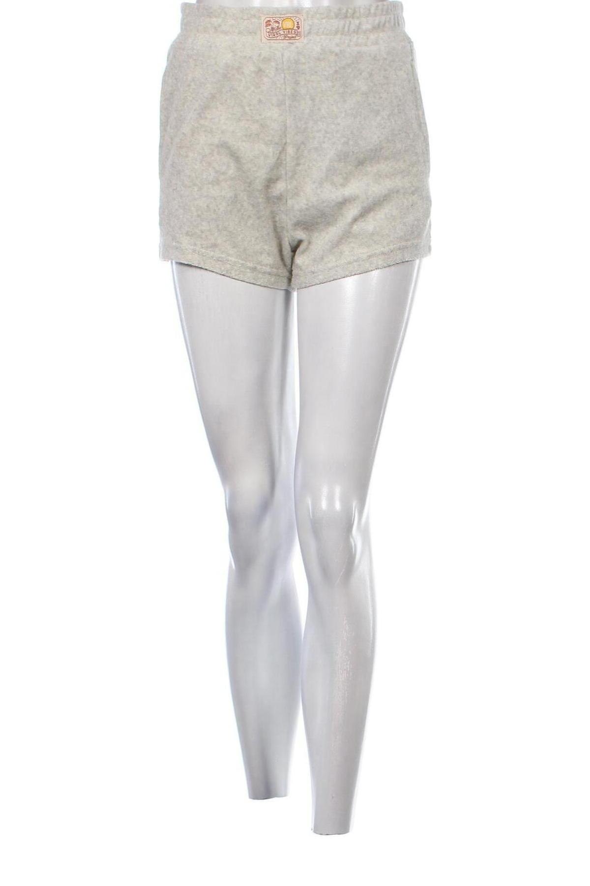 Γυναικείο κοντό παντελόνι Viral Vibes, Μέγεθος XS, Χρώμα Γκρί, Τιμή 15,88 €