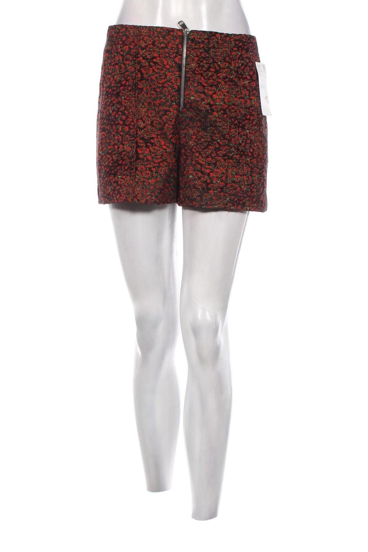 Pantaloni scurți de femei Zara, Mărime M, Culoare Multicolor, Preț 76,28 Lei