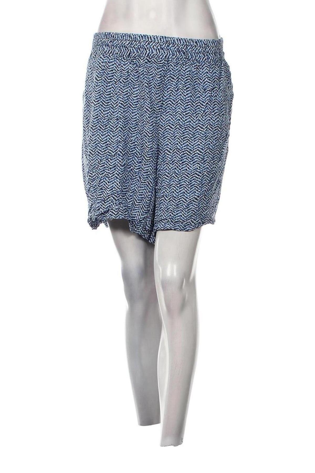 Γυναικείο κοντό παντελόνι Zizzi, Μέγεθος 3XL, Χρώμα Μπλέ, Τιμή 24,12 €