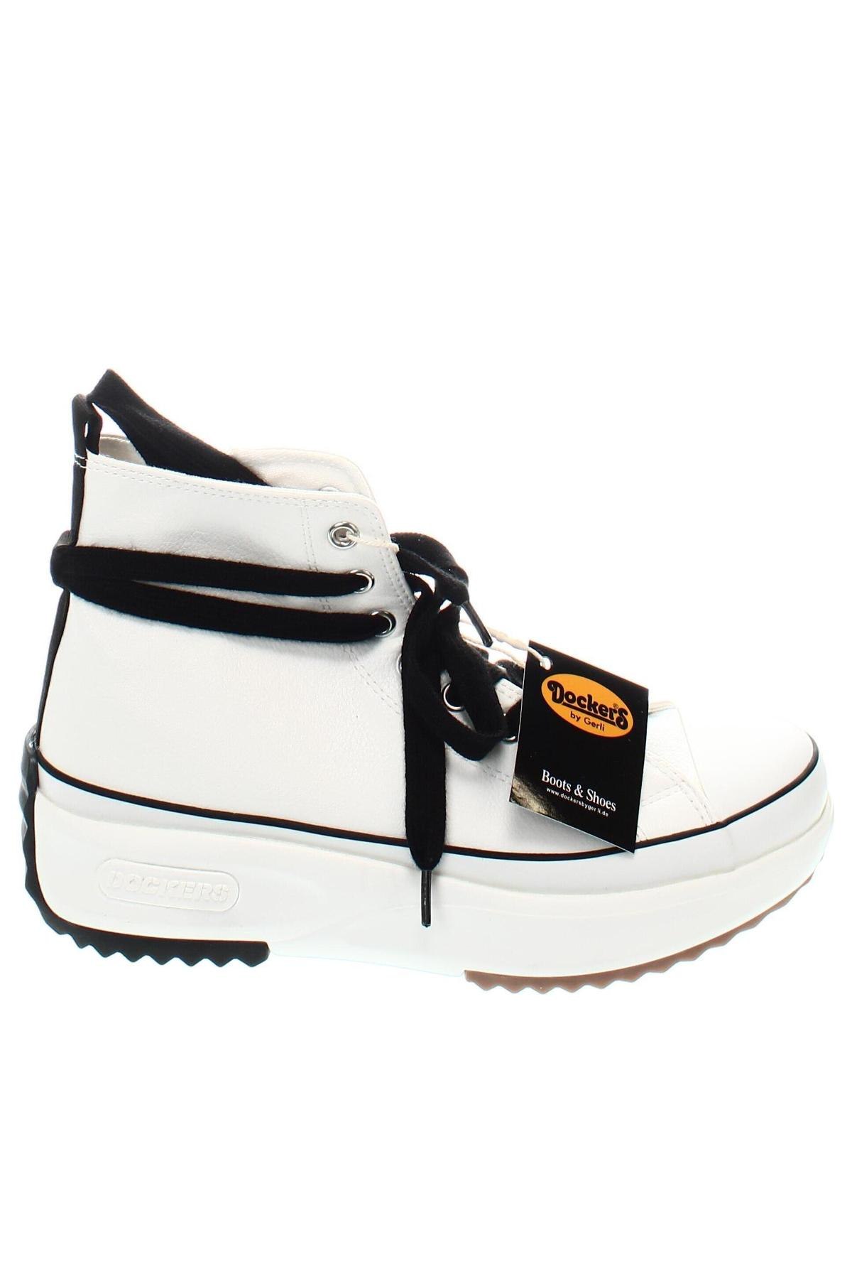Γυναικεία παπούτσια Dockers by Gerli, Μέγεθος 37, Χρώμα Λευκό, Τιμή 36,08 €