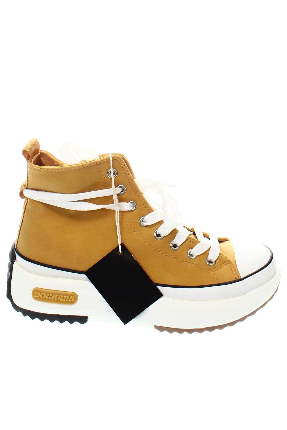Дамски обувки Dockers by Gerli, Размер 38, Цвят Жълт, Цена 70,00 лв.