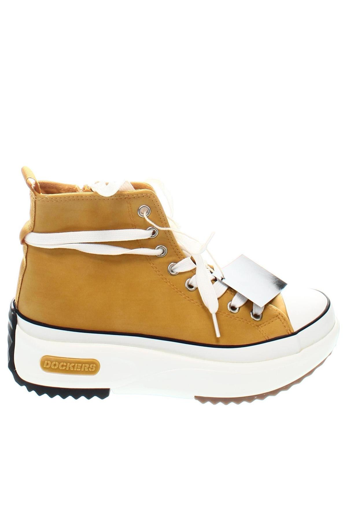 Дамски обувки Dockers by Gerli, Размер 37, Цвят Жълт, Цена 70,00 лв.