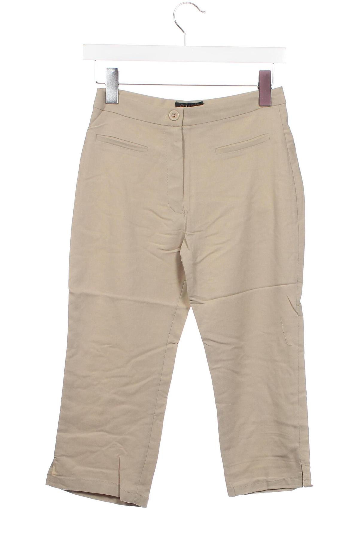 Pantaloni de femei, Mărime XXS, Culoare Bej, Preț 76,28 Lei