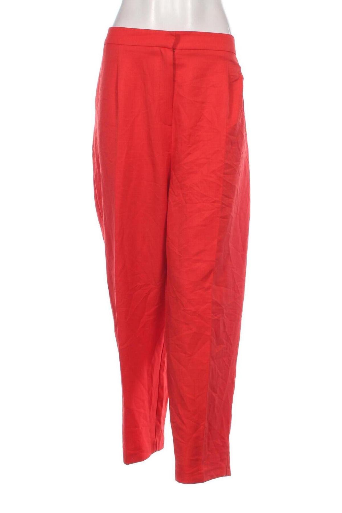 Дамски панталон ASOS, Размер XXL, Цвят Червен, Цена 24,60 лв.