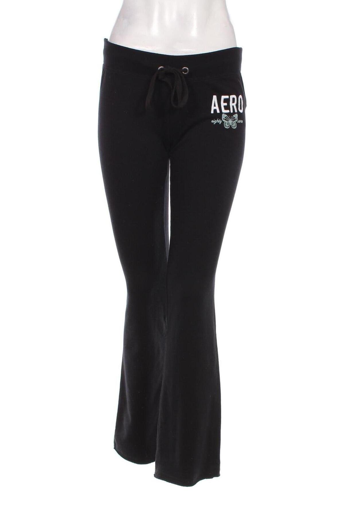 Pantaloni de femei Aeropostale, Mărime S, Culoare Negru, Preț 90,79 Lei