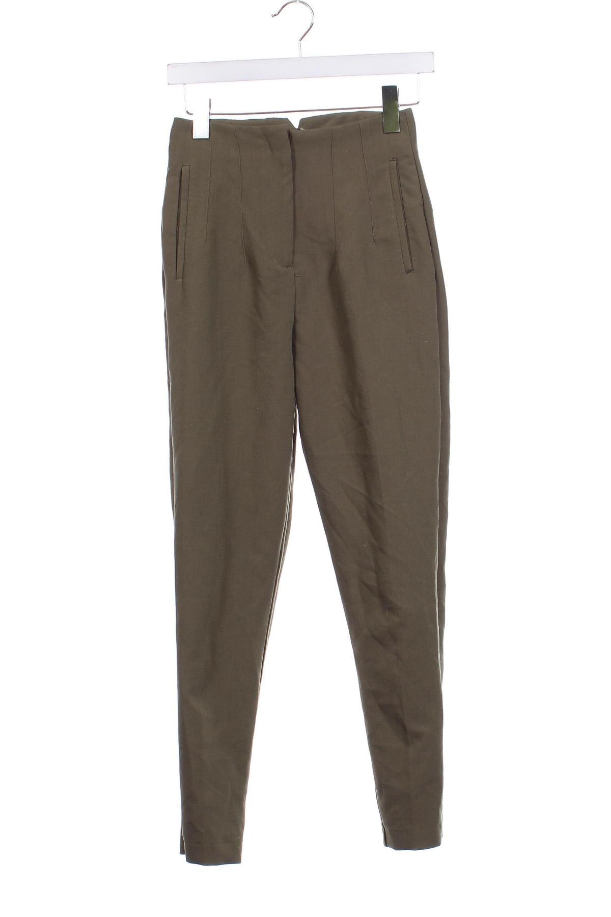 Pantaloni de femei Amisu, Mărime S, Culoare Verde, Preț 42,93 Lei