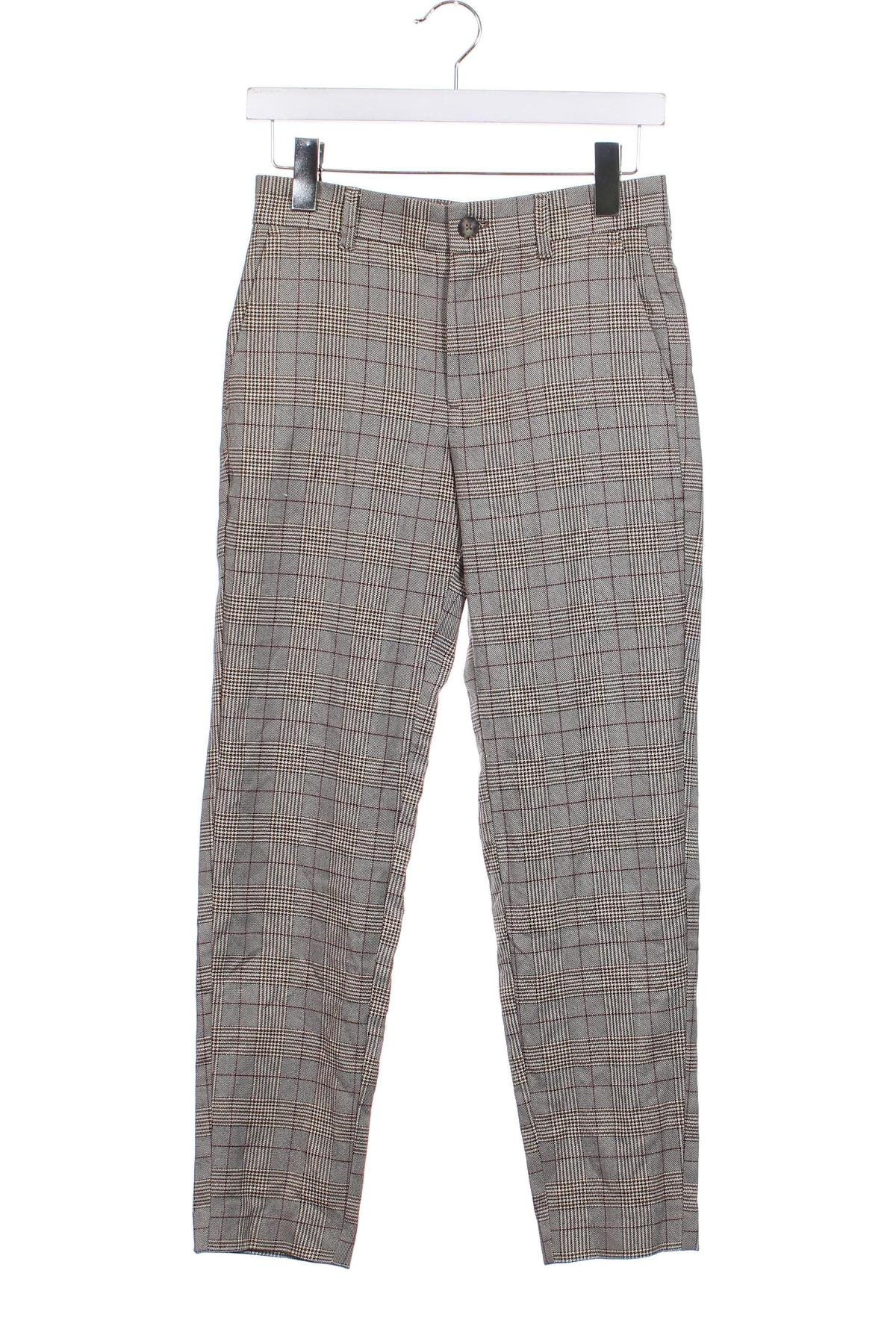 Дамски панталон Bershka, Размер XS, Цвят Многоцветен, Цена 13,05 лв.