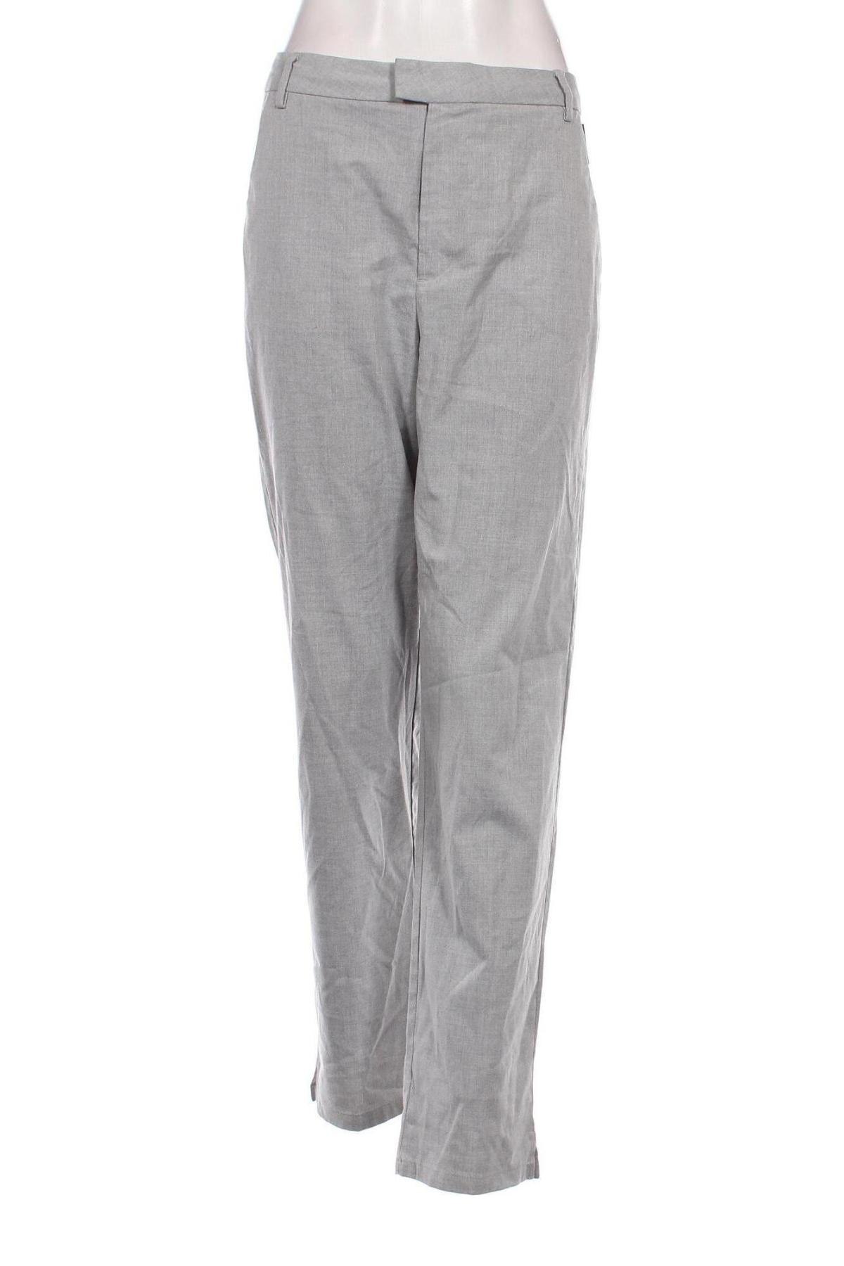 Дамски панталон Bershka, Размер M, Цвят Сив, Цена 13,05 лв.