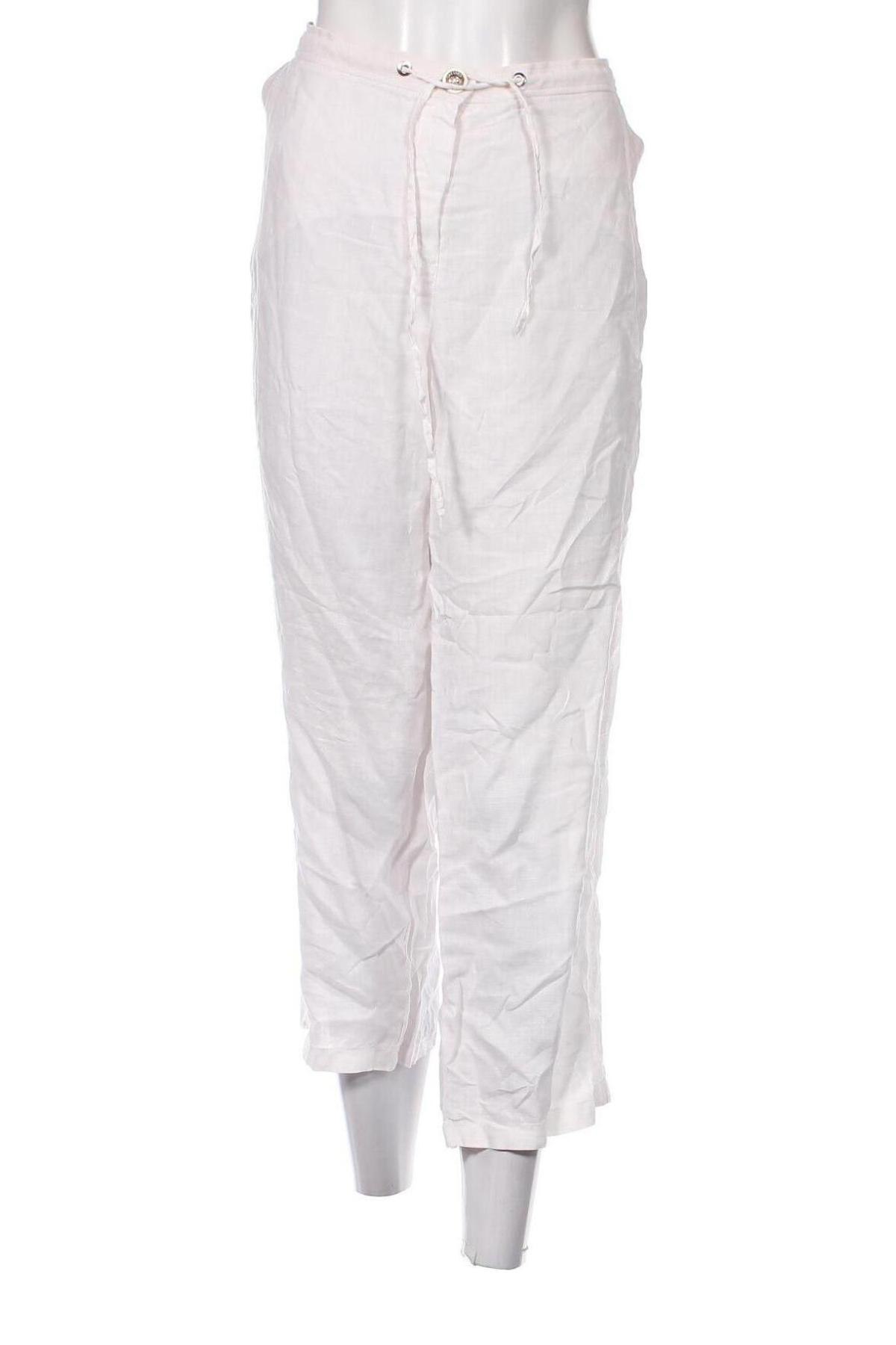 Γυναικείο παντελόνι Bianca, Μέγεθος 3XL, Χρώμα Λευκό, Τιμή 17,94 €