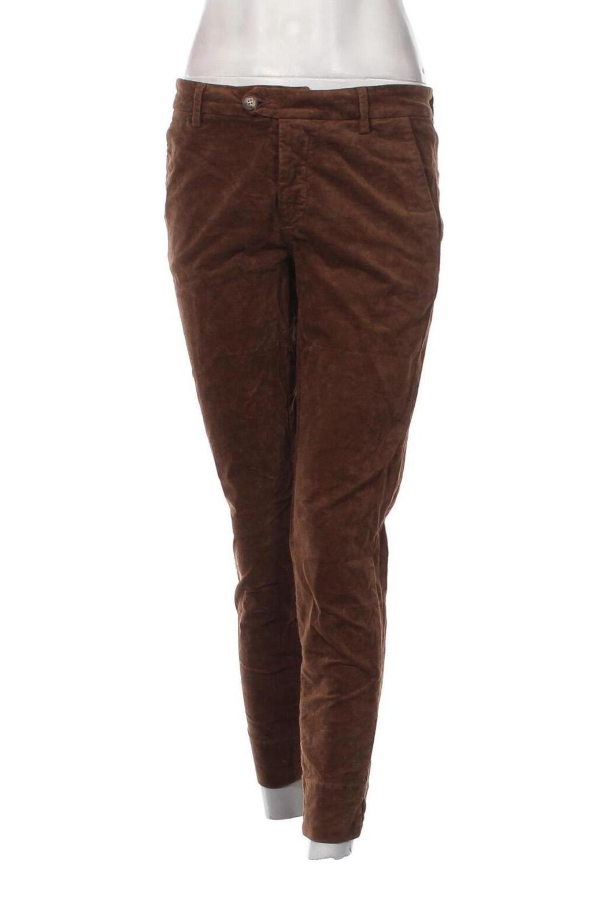 Pantaloni de femei Bonheur, Mărime M, Culoare Maro, Preț 41,45 Lei