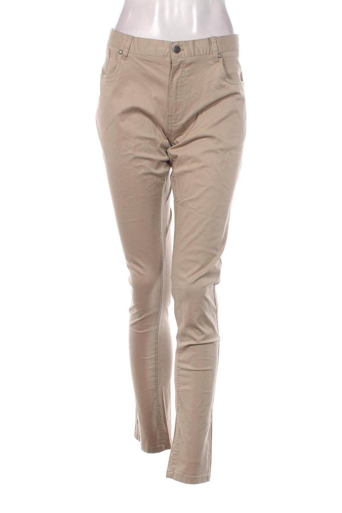 Дамски панталон Bottega del Sarto, Размер XXL, Цвят Бежов, Цена 15,40 лв.