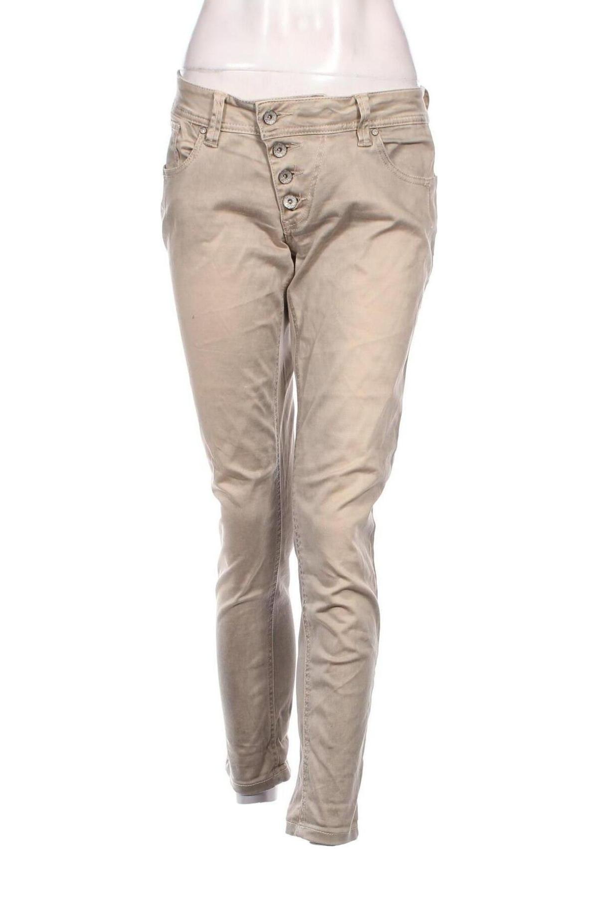Γυναικείο παντελόνι Buena Vista, Μέγεθος M, Χρώμα  Μπέζ, Τιμή 12,68 €