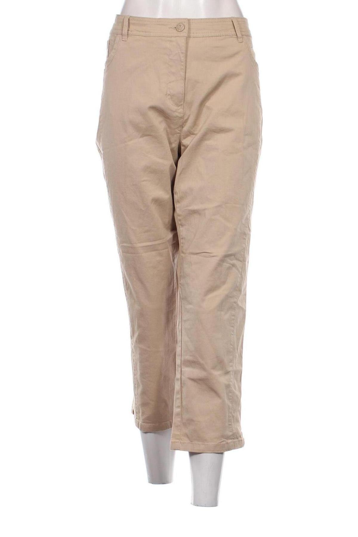 Damenhose Canda, Größe L, Farbe Beige, Preis € 5,49