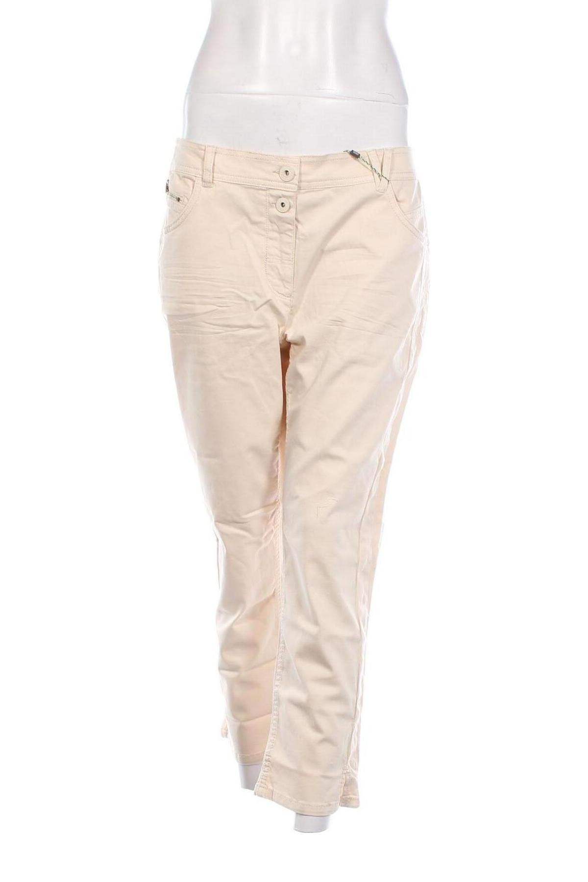 Γυναικείο παντελόνι Cecil, Μέγεθος M, Χρώμα  Μπέζ, Τιμή 11,51 €