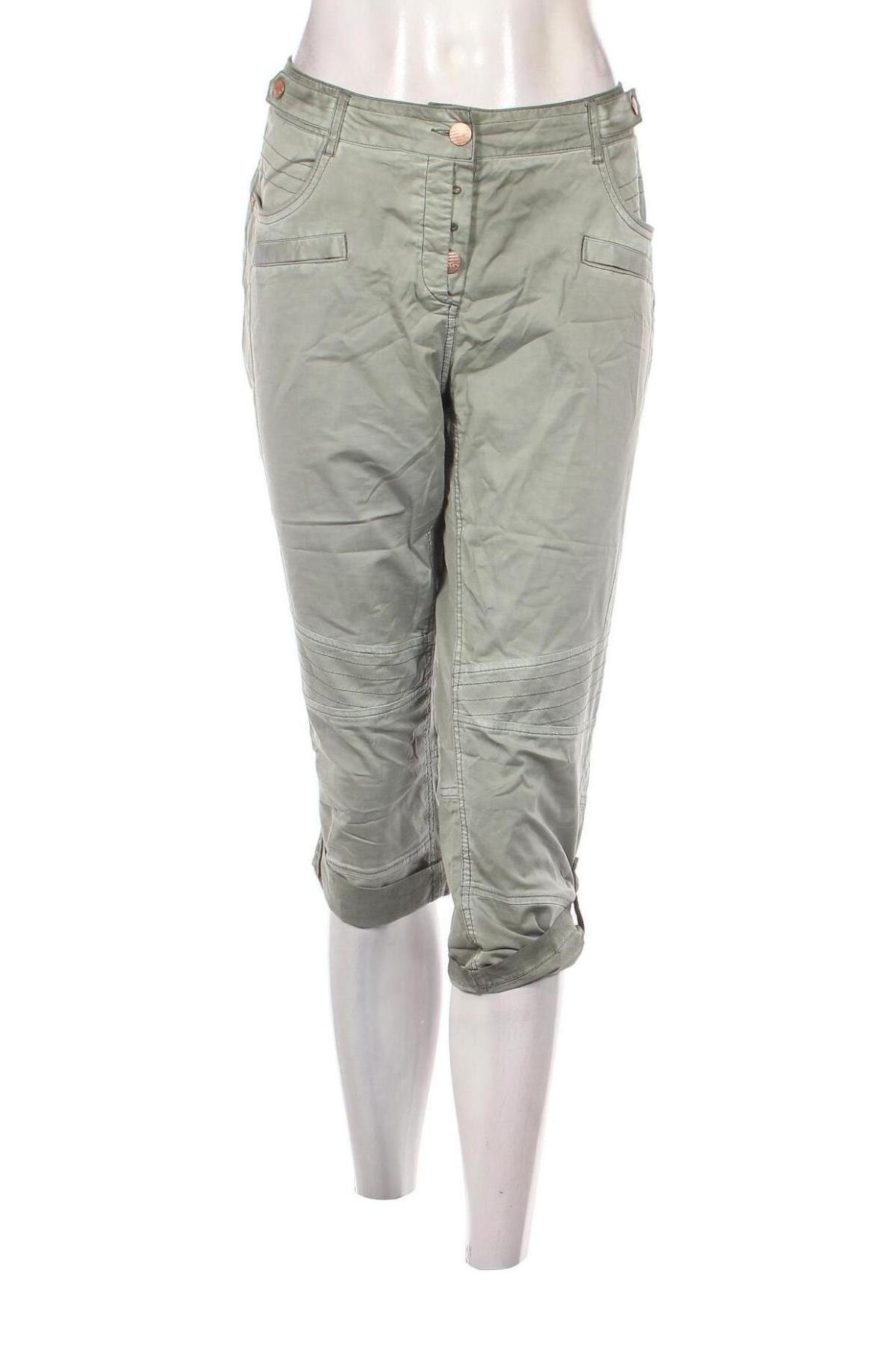 Pantaloni de femei Cecil, Mărime M, Culoare Verde, Preț 24,99 Lei