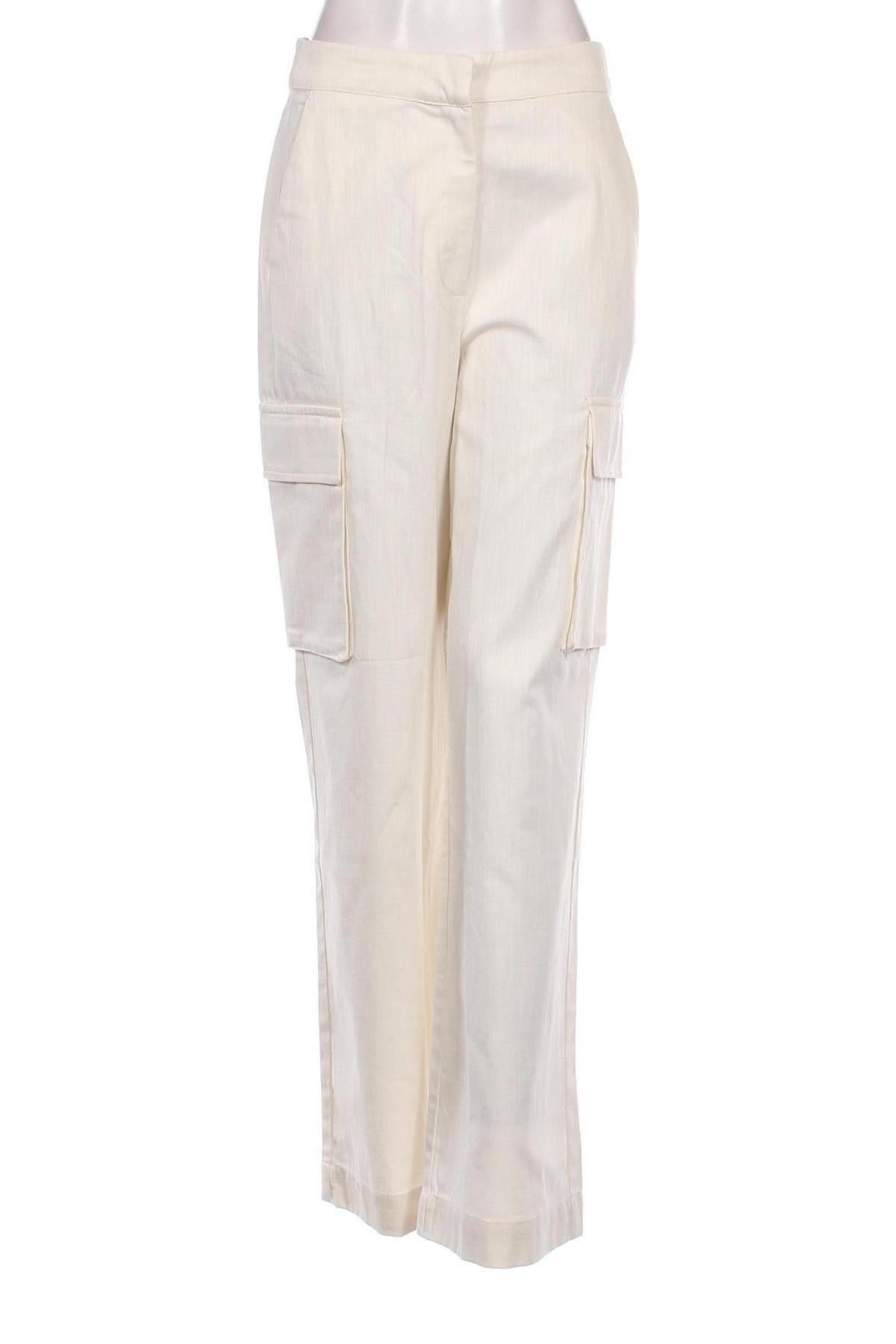 Дамски панталон Edited, Размер M, Цвят Бял, Цена 46,50 лв.