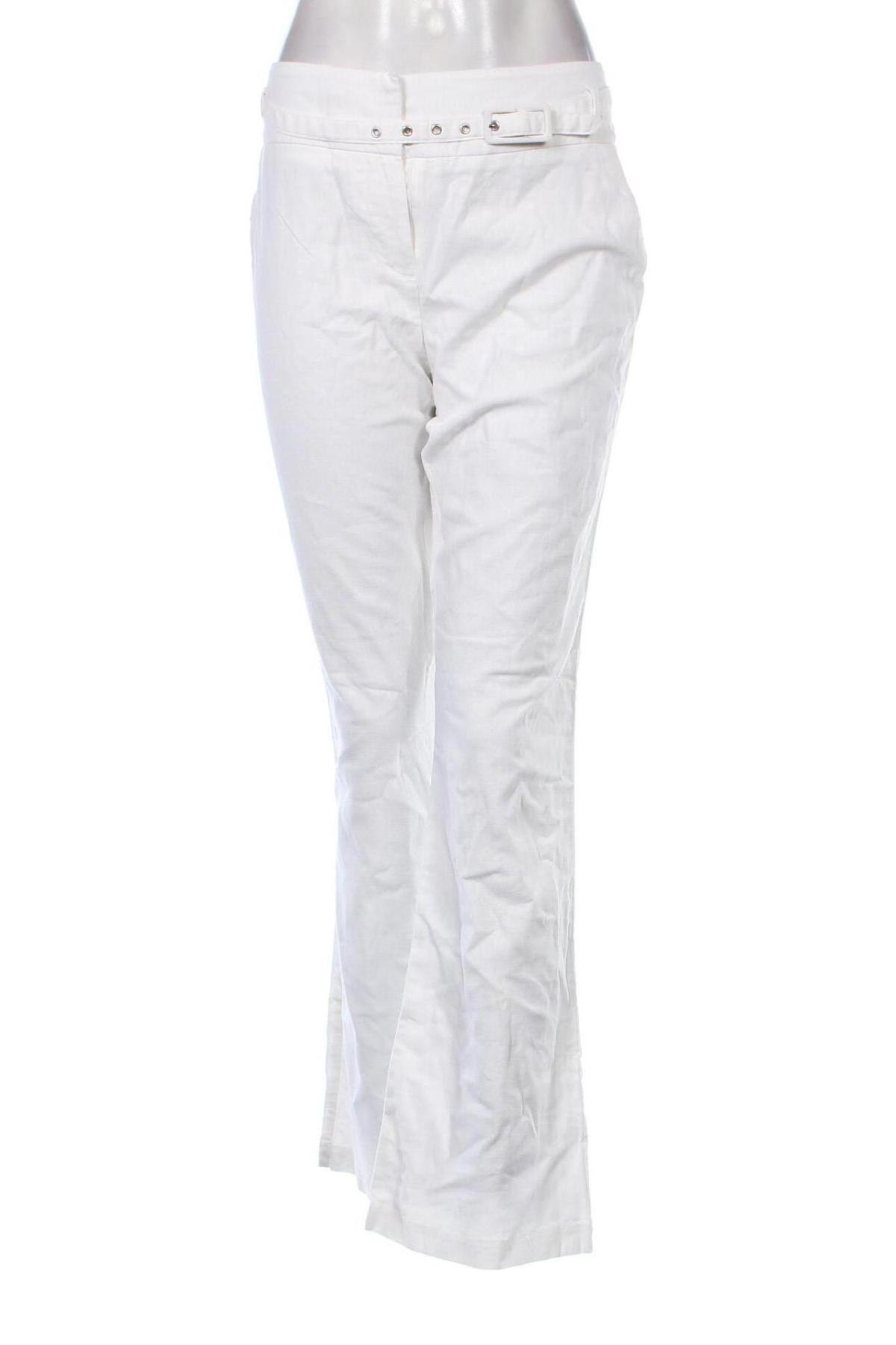 Γυναικείο παντελόνι George, Μέγεθος M, Χρώμα Λευκό, Τιμή 8,29 €