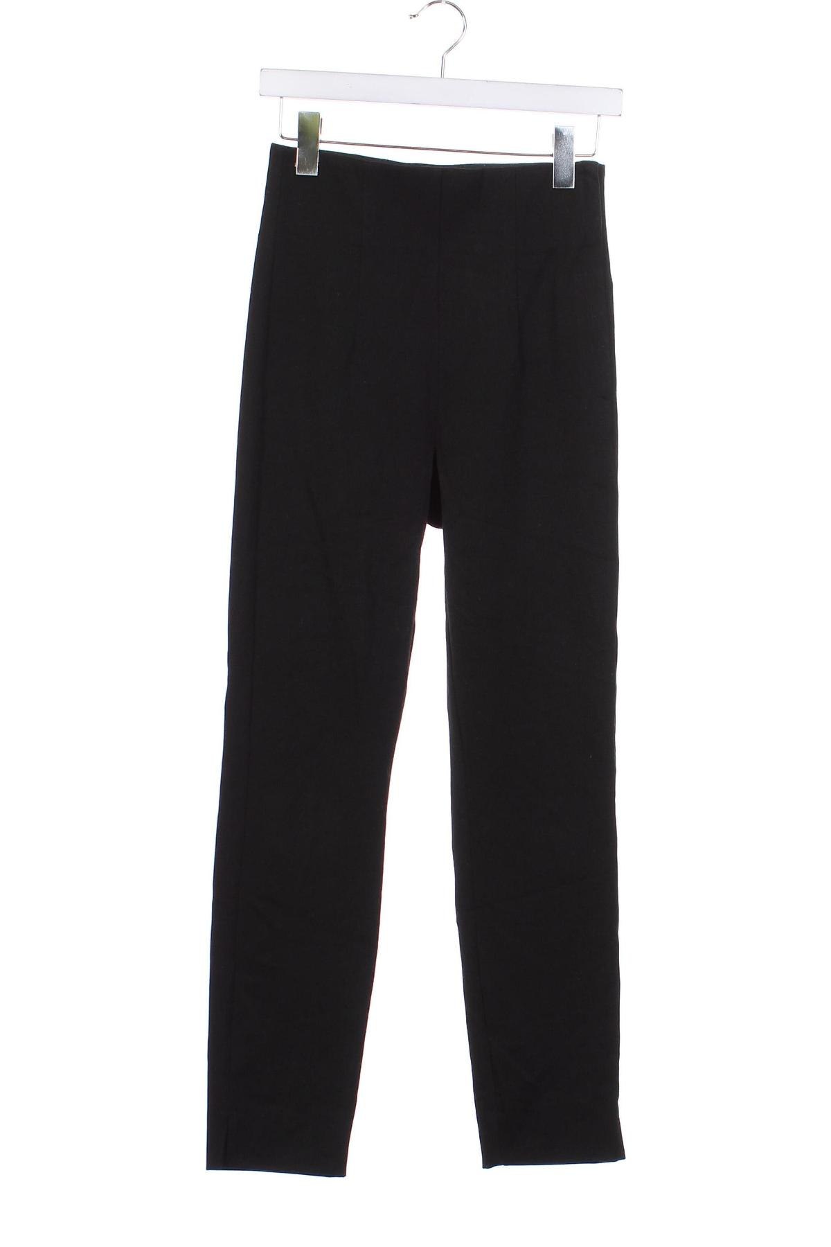 Дамски панталон Gina Tricot, Размер XS, Цвят Черен, Цена 27,90 лв.