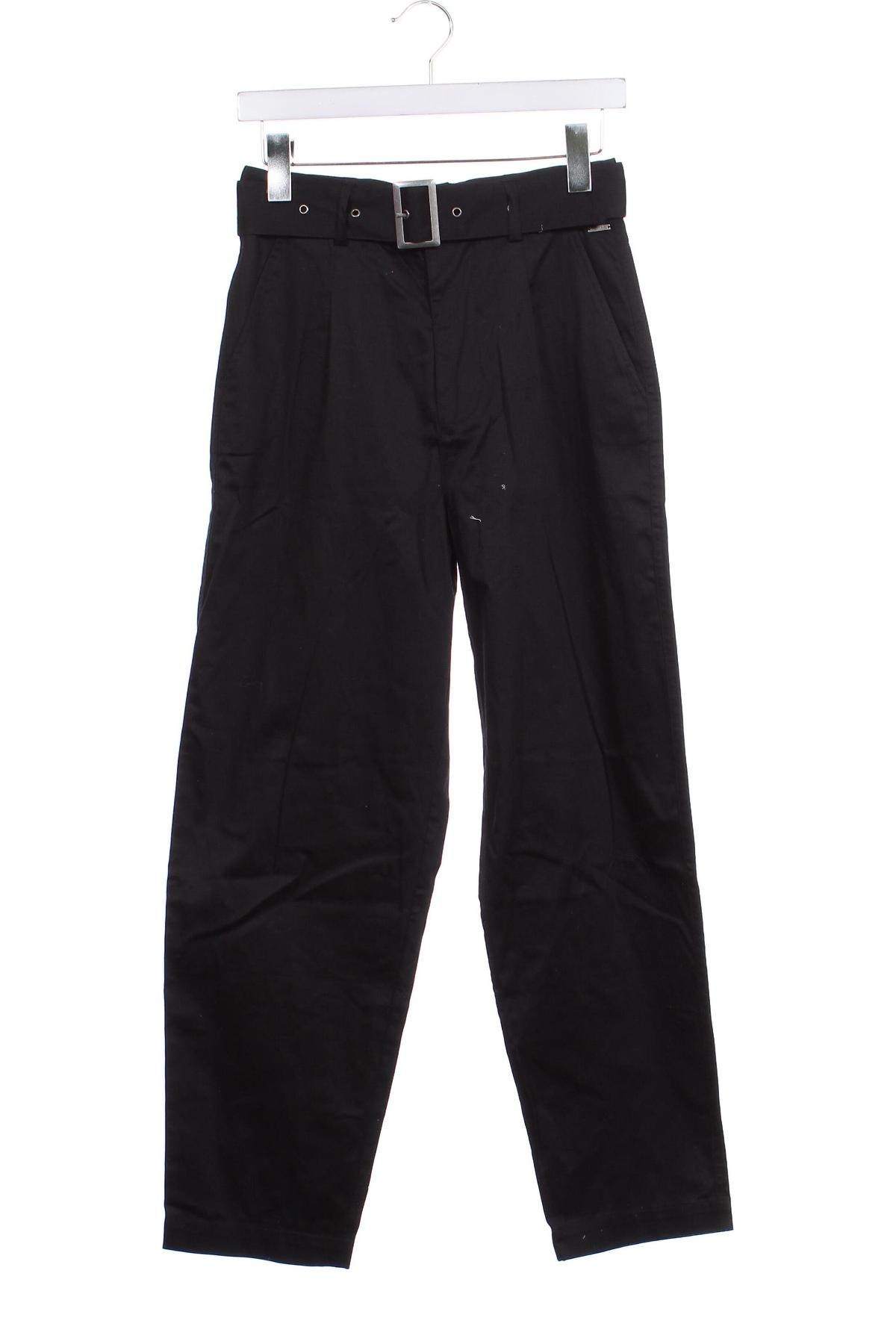 Дамски панталон Guess, Размер S, Цвят Черен, Цена 94,60 лв.