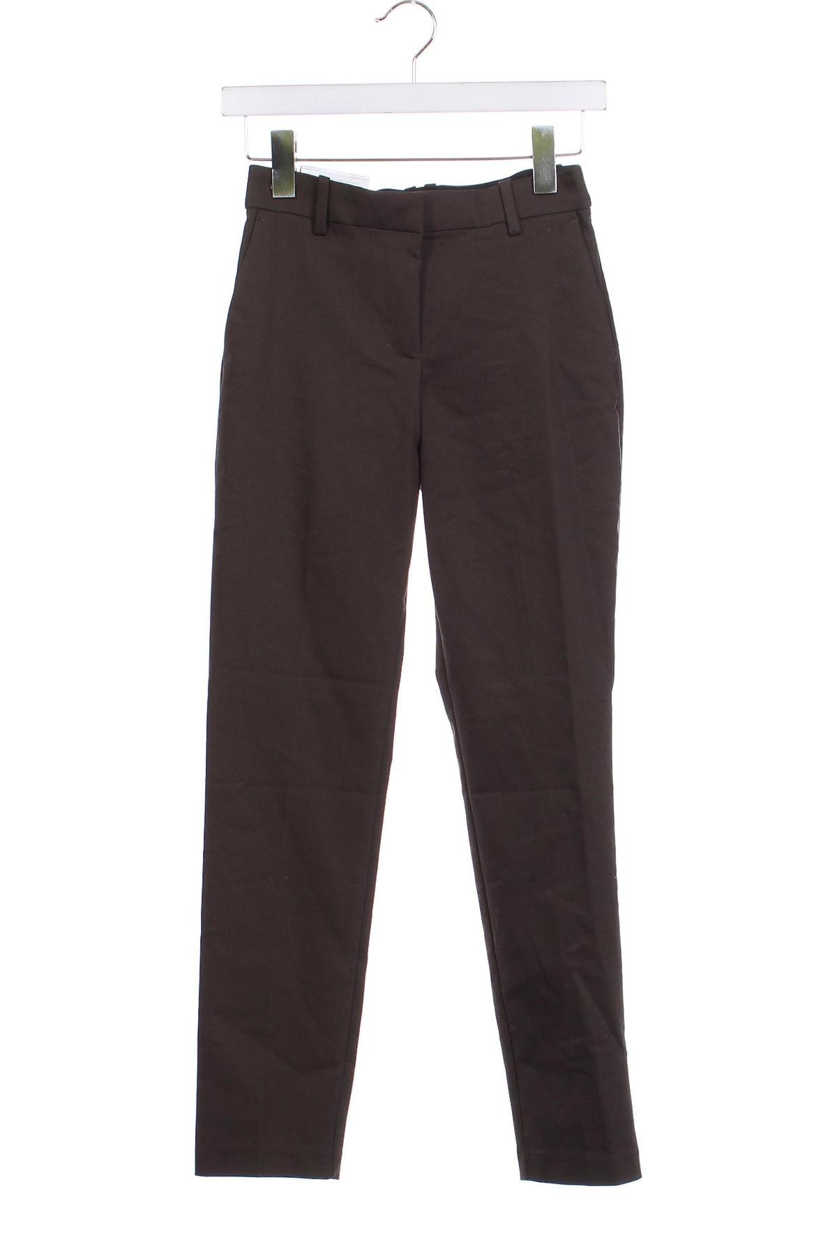 Pantaloni de femei H&M, Mărime XS, Culoare Verde, Preț 75,66 Lei