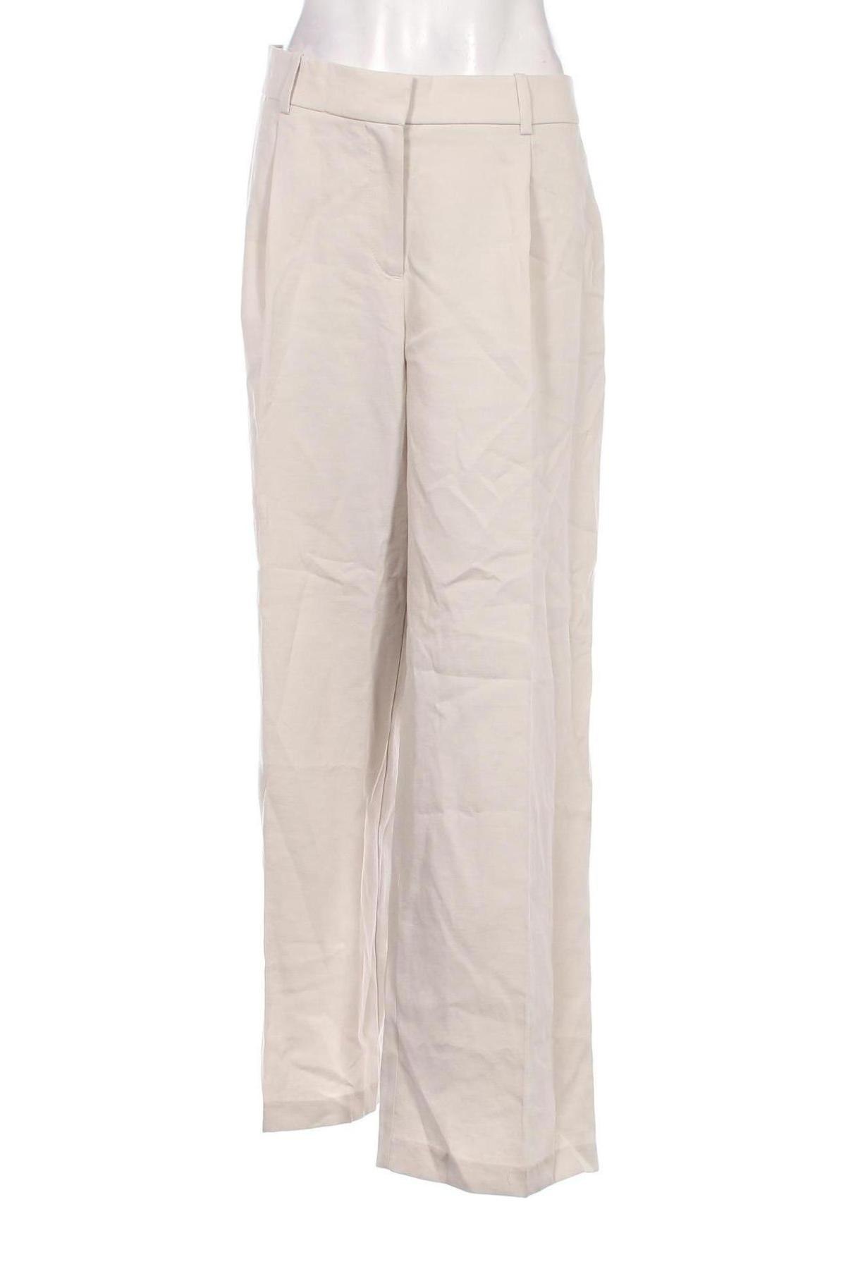 Dámské kalhoty  H&M, Velikost XL, Barva Béžová, Cena  367,00 Kč