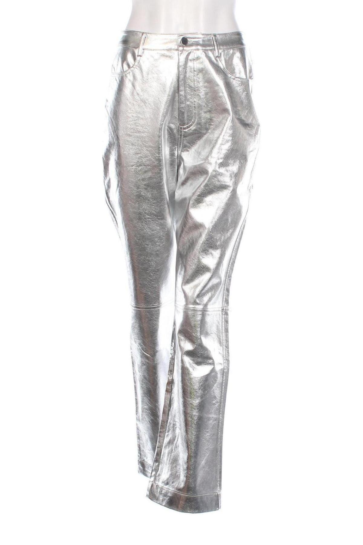Dámské kalhoty  LeGer By Lena Gercke X About you, Velikost S, Barva Stříbrná, Cena  674,00 Kč